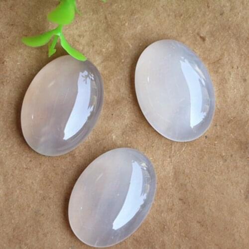 Natural Ice White Agate Stone Healing Stone Ornament Jewelry Massage Stones Crystal Crafts Home Decoration Jewelry Making #w5