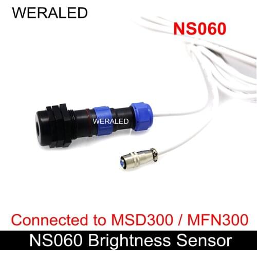 Novastar NS060 Light Sensor,Ambient Brightness Sensor, Work with MSD300/600 sending ,T3 Asynchronous and MFN300 card)