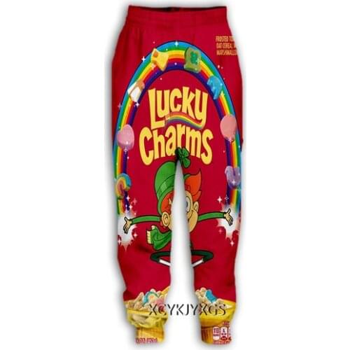New Arrive Popular Lucky Charms 3D Print Causal Clothing Fashion Men Women Tracksuits Crewneck Hip Hop Pants Plus Size S-7XL