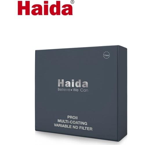 Optical glass 1.5-5 Stop PRO II MC Variable ND Filter 49 52 55 58 62 67 72 67 77 82 mm for Video Photography Camera Lens Vlogger