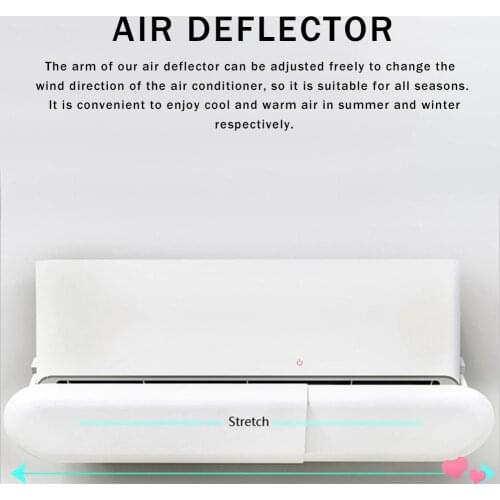 Home Tool Adjustable Foldable Air Conditioning Vent Cover Air Conditioner Deflector Windshield Shield Cold Wind Baffle