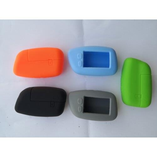 Wholesale Russian CENMAX ST-5A Silicone Case KeyChain Cover For CENMAX 5A 2-way Alarm System Alarm Key chain Fob