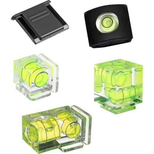 Universal 3-Axis Hot Shoe Fixed Bubble Spirit Level Spirit Level For Pentax Nikon Canon DSLR Cameras Photography Accessory