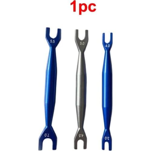 1PC Repair Tool Parts Open End Wrench Double-head Small Hardened 7045 Metal Spanner 3.0/4.0/4.5/5.0/5.5/7.0 for RC Model Car DIY