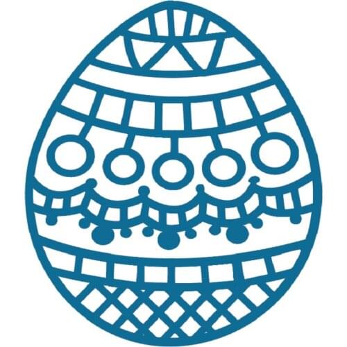 2021Metal Cutting Dies Happy Easter egg diy Scrapbooking Photo Album Decorative Embossing PaperCard Crafts Die 2020