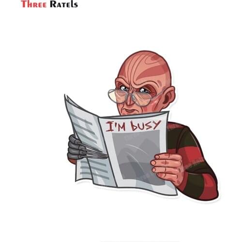 Three Ratels B259 Big Freddysnightmares Stickers For Passat B6 Car Sticker Auto Accessory Decals Vinyl Material Waterproof Prot