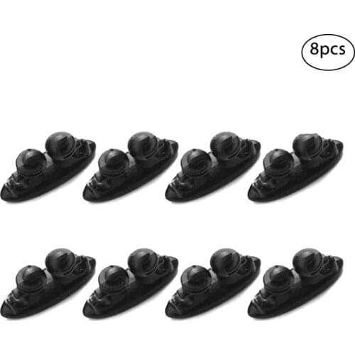 Car Accessories Interior 8Pcs Mini Adhesive Car Wire Cable Clip Charger Line Clamp For Headphone /USB Cable Car Clip Automobile