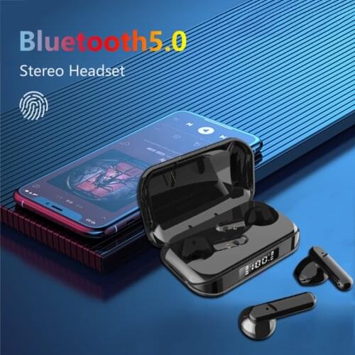 Pro19 Noise-canceling Wireless Bluetooth Headset With No Delay In Both Ears For Huawei / Apple/ Vivo /oppo Sports In-ear Earbuds