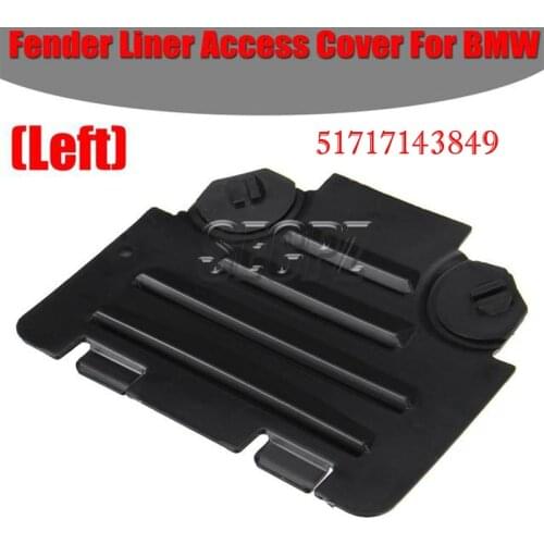 For BMW E82 E88 E90 E91 135i 325i Left Car Front For Fender Liner Access Cover Trim 51717143849 51717143850