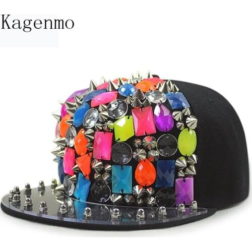 Kagenmo Hiphop Fashion Unisex Cap Cool Young Sport Sun Hat Hip Hop Parkour Hat Cool Men Hip-Hop Dance Show