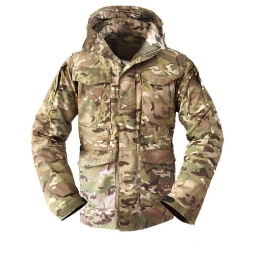 MC Multi-Terrain Camouflage Urban Commuter Combat Tactical Windbreaker Outdoor Emergency Coat