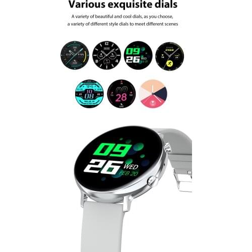 New GW33 Smart Watch IP68 Waterproof Color Screen Heart Rate Movement Monitoring Bluetooth Voice Call Bracelet