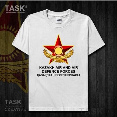 Air Force Kazakhstan Kazakh KZ Kazakhstani KAZ clothes t shirt new Tops Short sleeve country summer Army Tactical Military 01