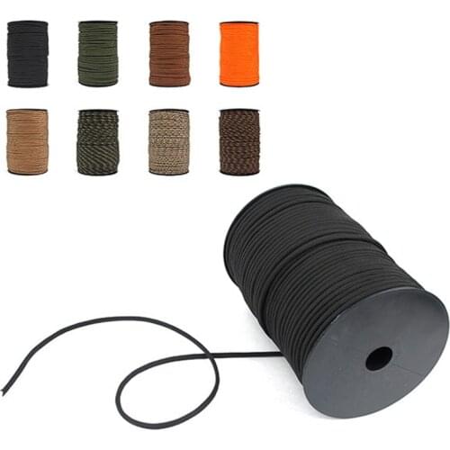 Mil Spec Type 9 Core 550parachute Rope 100 Meters Outdoor Camping Paracord Outdoor Survival Parachute Cord Paracord 4mm Diameter