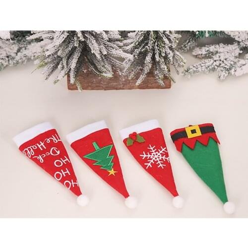 Christmas Cutlery for Home Xmas Ornament for Kitchen Christmas Gifts Christmas Snowman Kitchen Utensils Christmas Utenciles