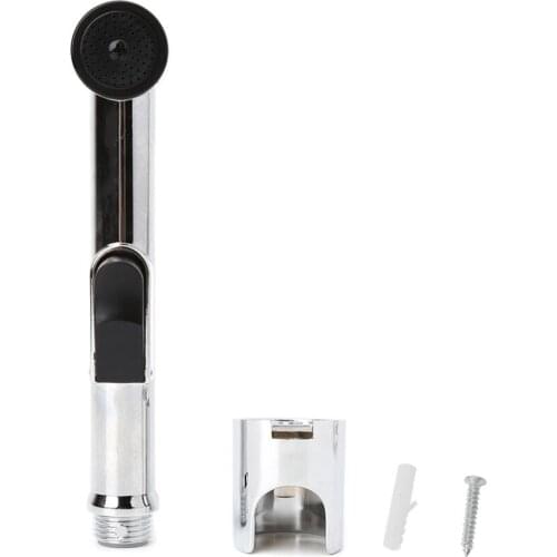Toilet Handheld Bidet Sprayer Shattaf Cloth Diaper Sprayer ABS Polished Chrome Shower Head