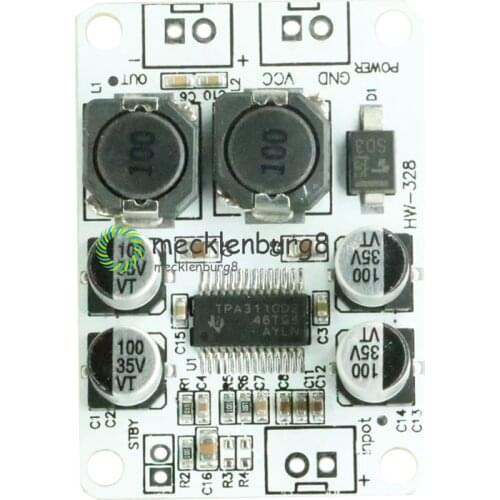TPA3110 pbtl 30 W Digital Mono Amplifiers Home Module Board Power AMP DC 8-26 V