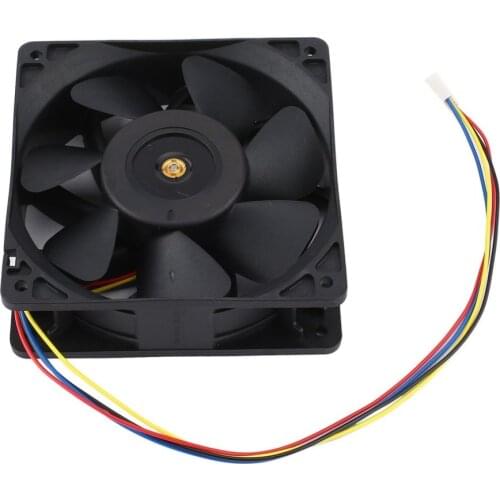 7500RPM DC12V 5.0A Miner Cooling Fan For Antminer Bitmain S7 S9 4-Pin Connector Brushless Replacement Cooler Low Noise