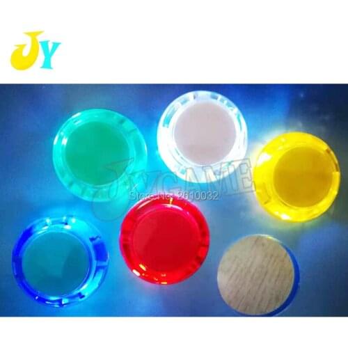 20PCS 30mm 5V illuminated Push Button Round Arcade Button Start Button Switch Jamma MAME Arcade Joystick DIY
