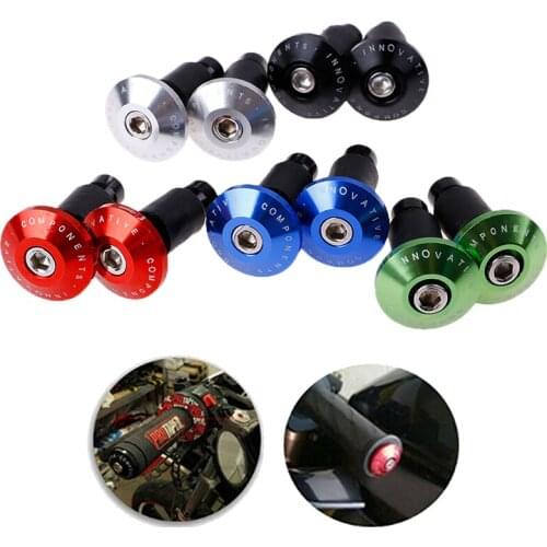 2021 Motorcycle Lever Handle Grips Cap Anti Vibration Silder Plu