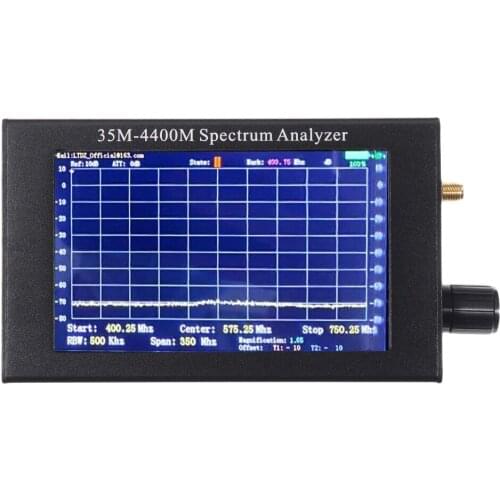 35M-4400M Handheld Simple Spectrum Analyzer Measurement of Interphone Signal