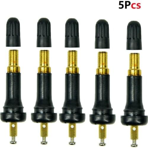 5PCS Car TPMS Tire Pressure Sensor Rubber Valve Stem For GM-930A GMC Cadillac Chevy