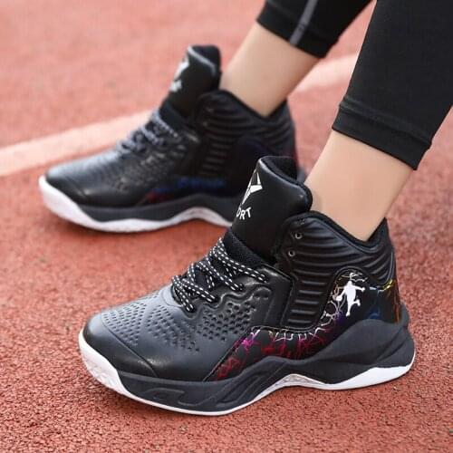 Boys Men Basketball Shoes 2020 New Autumn Kids Sneakers Outdoor Big Children Non-slip Sports Shoes Footwear Shoes Basket Sport