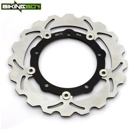 BIKINGBOY X-MAX YP 125 250 R 06-16 YP 125 250 R ABS 11-16 15 14 YP 400 ABS 07 08 09 10 11 12 13 Front Brake Disc Rotor Disk 1pc