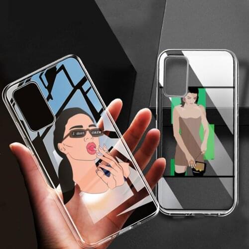Model Kendall Jenner Phone Cases for Samsung Galaxy S20 Plus Ultra S10E S6 S7edge S8 S9 S10 Plus S10 S20lite Cover