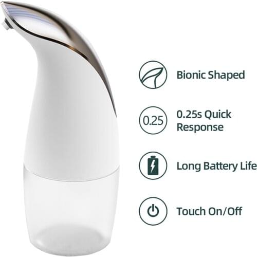 400ml Liquid/Spray/Foam Touchless Soap Dispenser Automatic Intelligent Sensor Induction ABS Hand Washing Dispensers For Bathroom