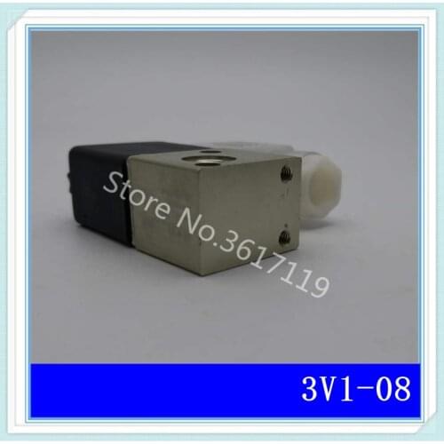 3V1-08 1/4 High quality solenoid valve Two two-way Control valve reversing valve 110V 220V 380V 12V 24V 36V