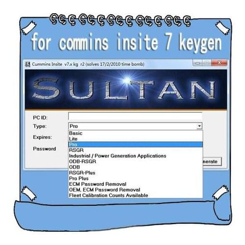ForCommins insite 7.6 keygen calculator Diagnostic Software