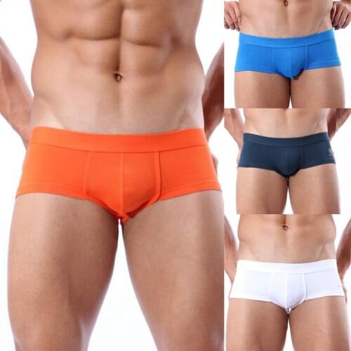 Swimwear Men Swimsuits Man Solid Color Mens Swimming Trunks Gay Sexy Swim Briefs Shorts Beach Wear Sports Swimming Trousers