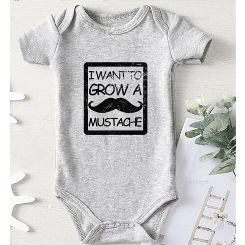 Print Beard New Born Baby Girl Clothes Winter Jumpsuit for Babies Infant Girls Outfits Cotton Toddler Rompers Boy Clothing