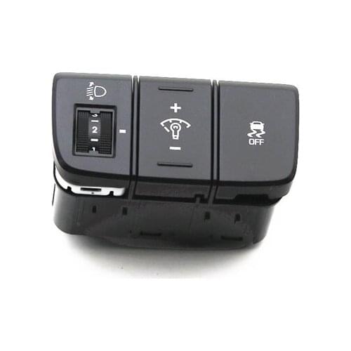For HYUNDAI ix25 (creta) dashboard brightness switch dashboard fog lamp headlamp adjustment brightness side slip OFF