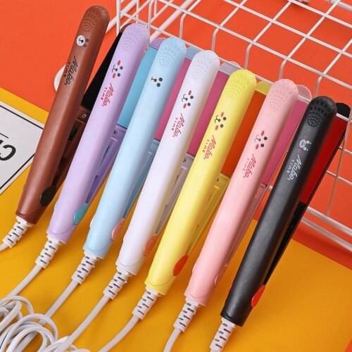 Professional Hair Straightener Mini splint Straight-Rolled Dual-Purpose Splint Hair Curler Portable Electric Curling Iron