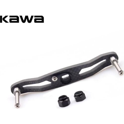 2018 KAWA Fishing Reel Handle Carbon Fiber Fishing Rocker High Quality Fishing Reel Accessory Hole size 8X5/7X4mm, Thickness 4mm