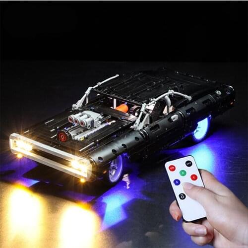 Led Light Kit for 42111 dodge muscle car series building block model ,the decoration for childrens toys(led only,no blocks)