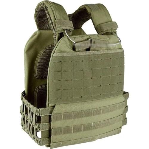 Tactical Adjustable Vest Military Airsoft Molle Waistcoat Combat Assault Plate Carrier Vest Hunting Protect Outdoor Equipment