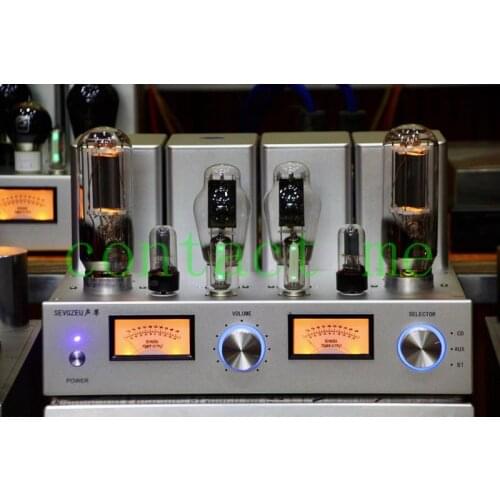 HiFi fever grade silver wire dual power transformer 300B push 845 tube class A single-ended power amplifier, output power 25W*2