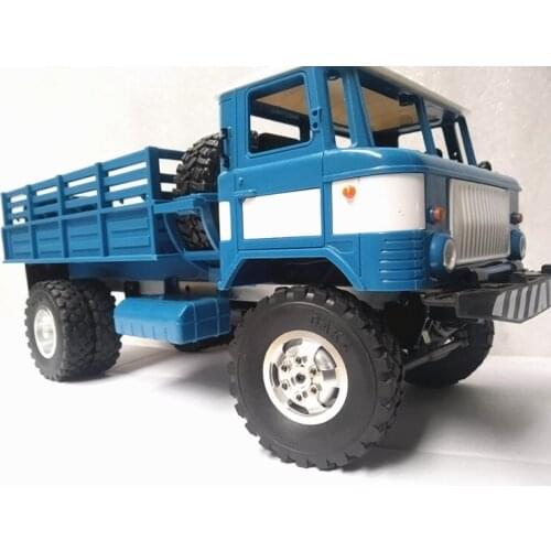 WPL B14 B-14 B24 B-24 B16 B36 RC Car spare parts Metal wheel frame+assembled Snow Tyre-Double rear wheel hub