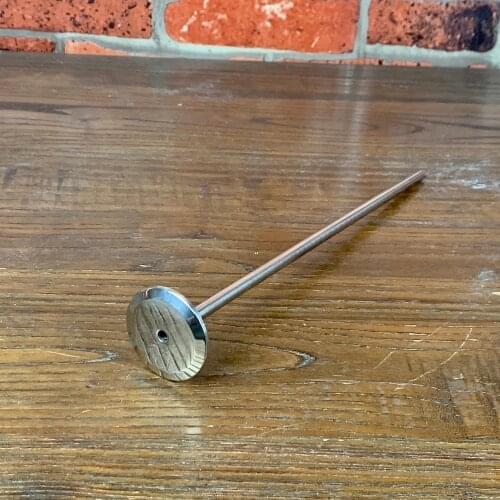 1,5" Thermowell connector for sensors diameter max 6mm , Stainless Steel 304