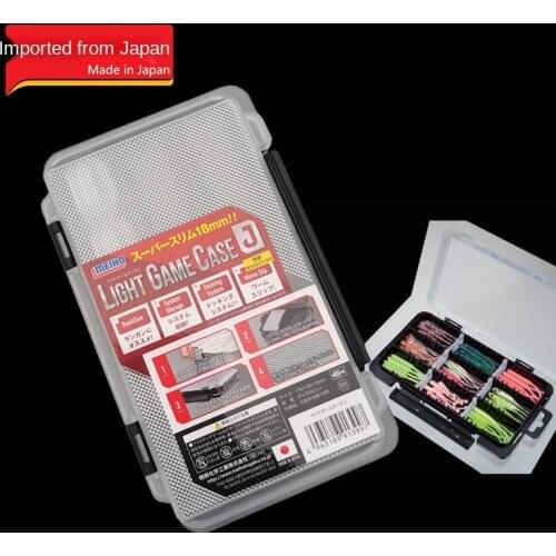 100% Original Japan MEIHO Bait Box Can Be Superimposed Soft Bait Box Fishing Tackle Box Lure Bait Storage Boxes Plastic Case