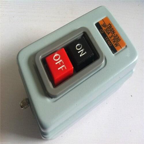 4pcs/lot TBSN-330(CBSN-330) 3P Power Pushbutton Switch 30A 3.7KW