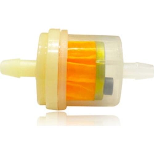 4 Pcs Motorcycle Petrol Gas Fuel Gasoline Oil Filter for Scooter Motorcycle Moped Gas Scooter Dirt Bike ATV Kart Oil Fuel Filter