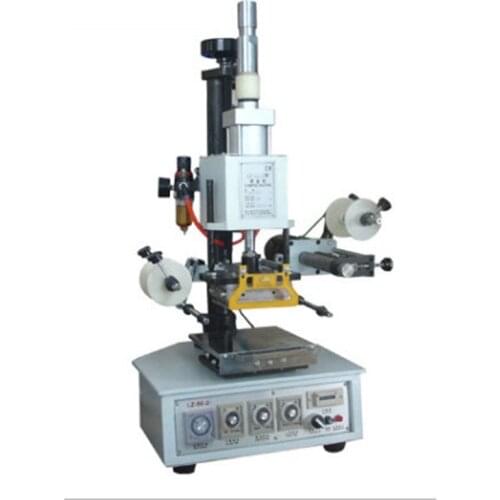 90-2D Pneumatic Hot Stamping Machine Automatic Digital Hot Stamping Machine Can fine-Tune The Workbench Small Bronzing Machine