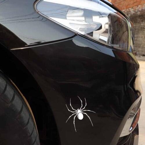 Car styling 14CM*13CM Car Stickers Decal Vinyl Spider Weatherproof