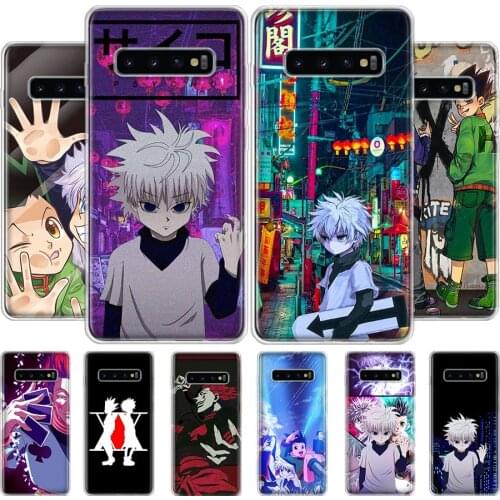 Anime Hunter x Hunters Phone Case For Samsung Galaxy S20 S10 S21 Ultra Note 10 20 S9 S8 S7 FE Plus Lite Cover Soft Silicone TPU