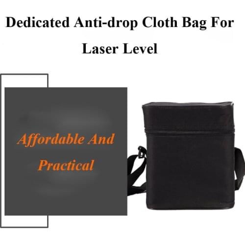 CUPBTNA 2/3/5 Line Laser Level Special Thickened Reinforced Durable Anti-Fall Cloth Box Protection Spirit Level Tool Storage Box