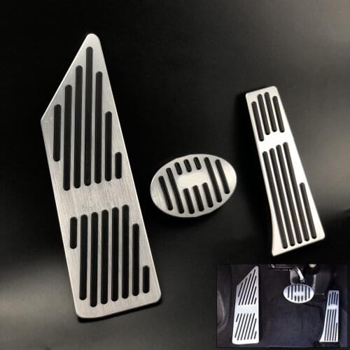 For BMW F48 X1 F45 2 Series 2014-2021 AT Accelerator Brake Foot Rest Pedal Pads Gas Fuel Car Accessories Car styling